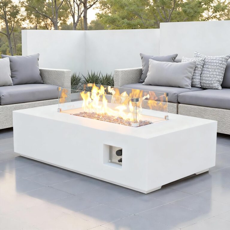 Image 1 of best outdoor propane fire pit table