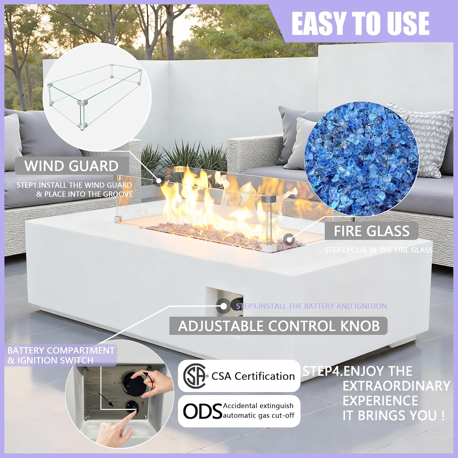 best outdoor propane fire pit table,should I buy a propane fire pit table,propane fire pit table pros cons,concrete fire pit table vs steel,best fire pit table for patio,outdoor fire pit table worth buying unboxing and complete package contents