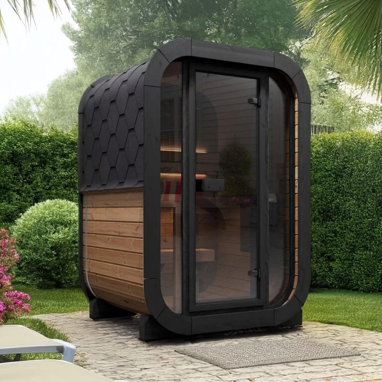 Image 1 of best outdoor sauna for backyard