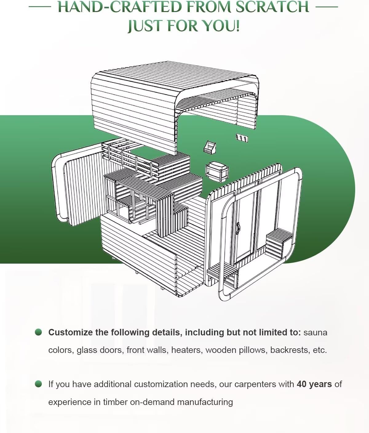 Step-by-step assembly and usage guide for the best outdoor sauna for backyard, from foundation to first session