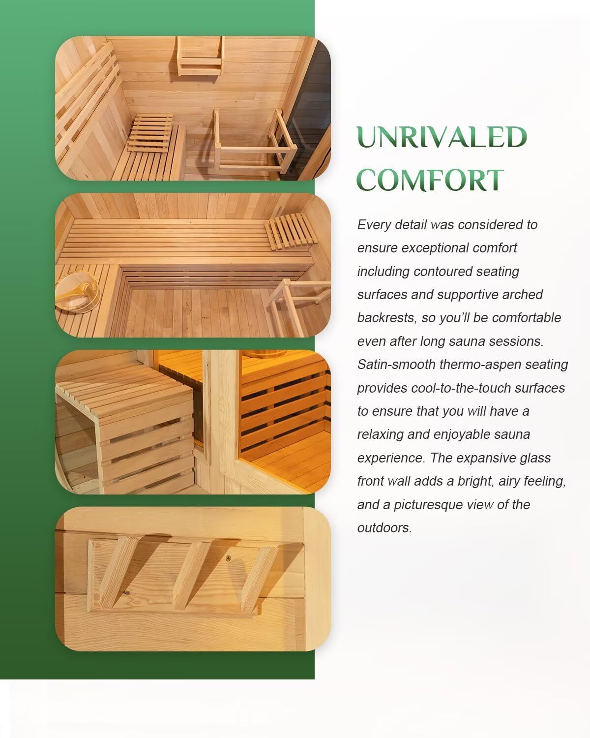 Real-world testing results for the best outdoor sauna for backyard showing heat retention and weather durability