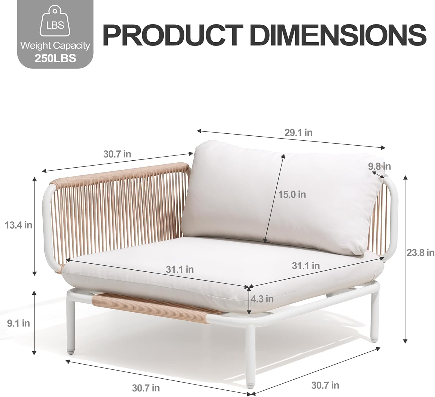 best outdoor sectional sofa set,should I buy modular patio sectional,outdoor sectional vs sofa set comparison,olefin rope sectional pros cons,powder coated steel frame worth buying,best weather resistant patio furniture for car unboxing and complete package contents