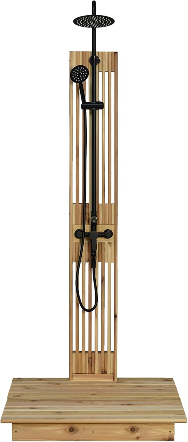 Image 1 of best outdoor shower for backyard