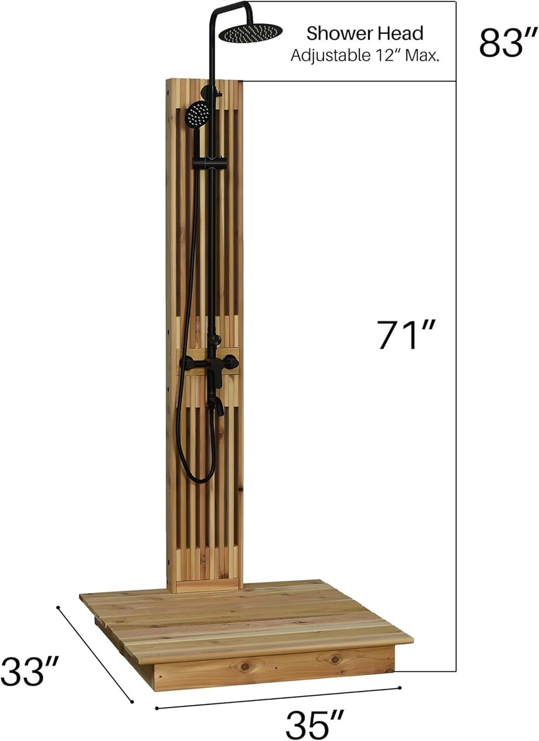 best outdoor shower for backyard,aleko cascade outdoor shower worth buying,outdoor shower pros cons,western red cedar shower durability,should I buy an outdoor shower,outdoor shower vs garden hose performance testing and real-world results