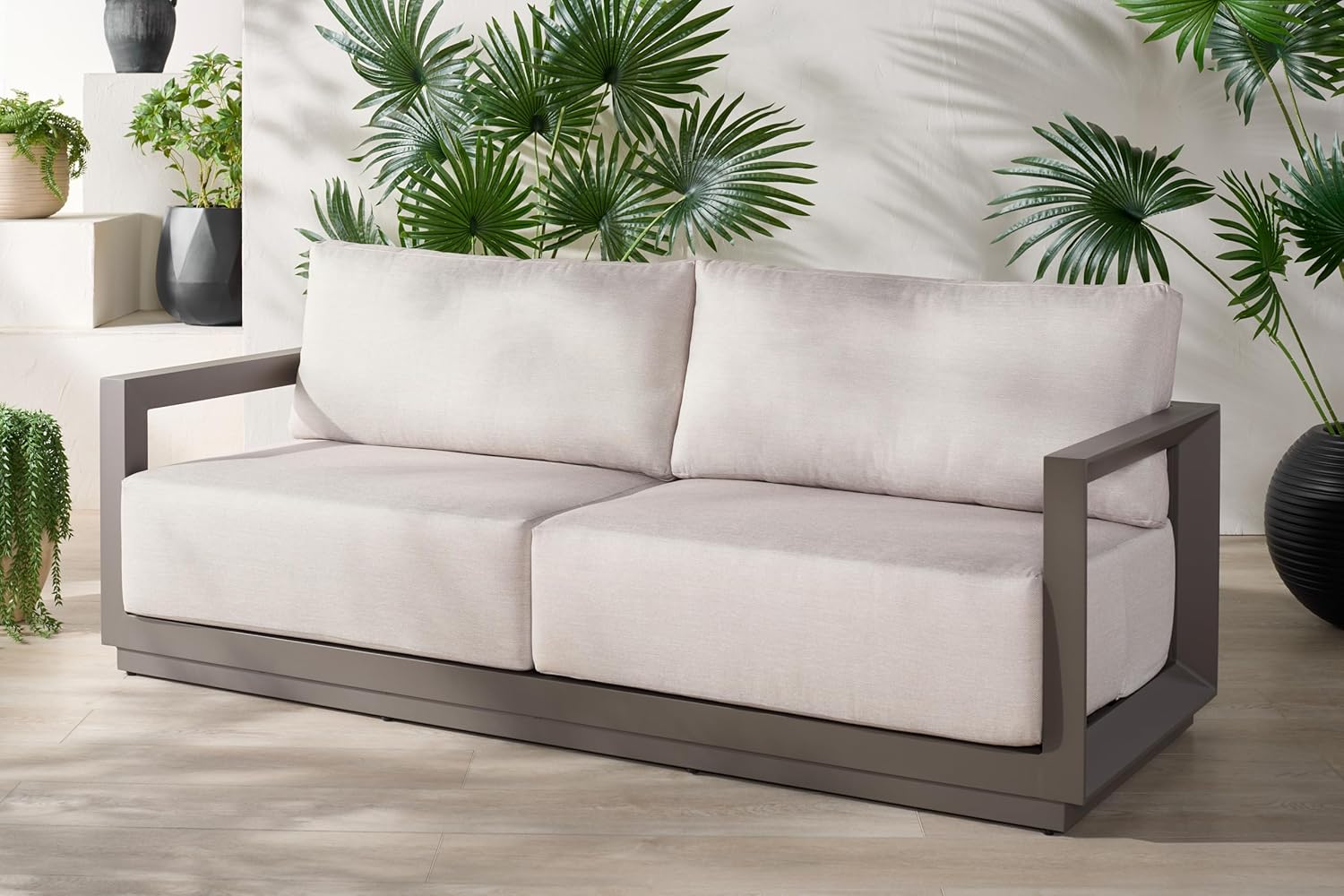 best outdoor sofa for patio,SAFAVIEH Donaldo sofa worth buying,aluminum frame outdoor sofa pros cons,best SAFAVIEH outdoor furniture for patio,SAFAVIEH Donaldo 3-seater durability,should I buy SAFAVIEH outdoor sofa unboxing and complete package contents