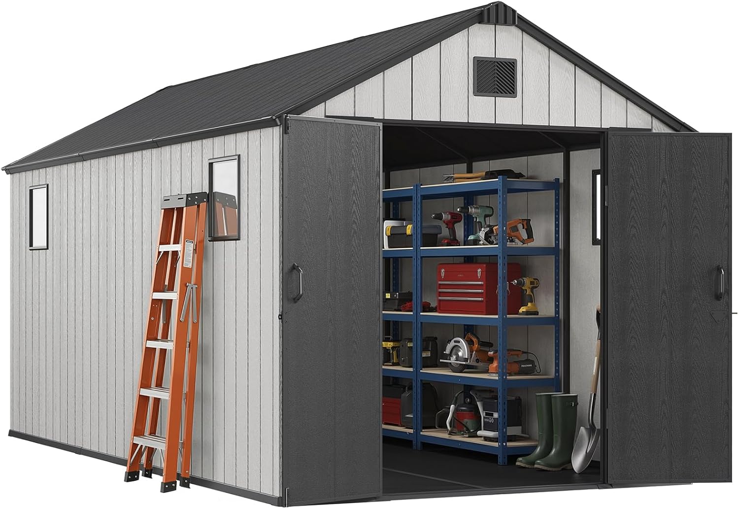 Image 1 of best outdoor storage shed for backyard