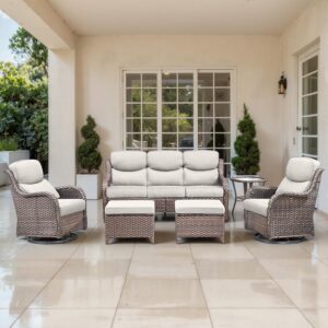 Image 1 of best outdoor swivel rocking chairs