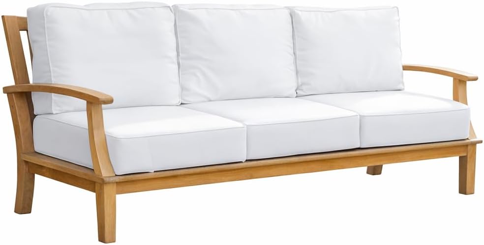 Image 1 of best outdoor teak sofa for patio