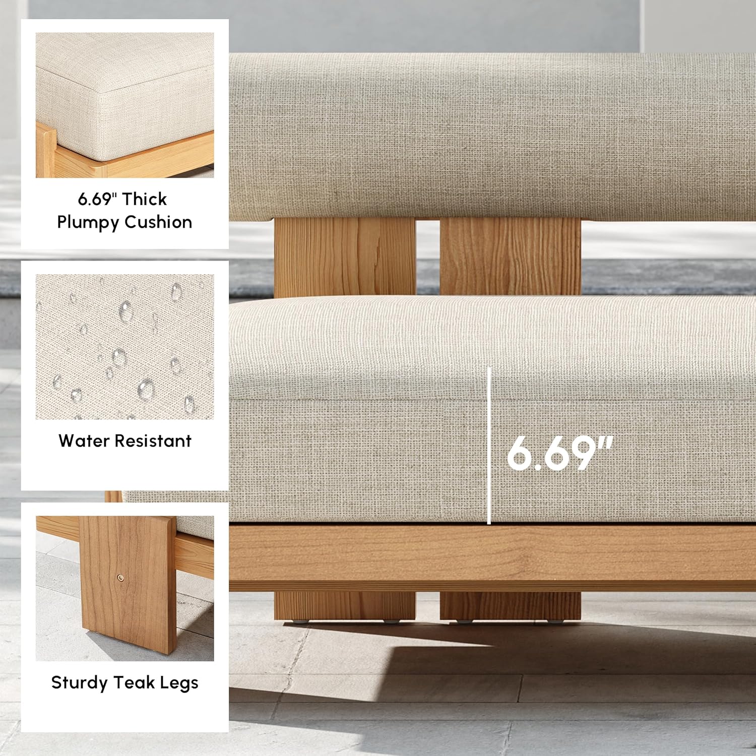 Step-by-step guide for best outdoor teak sofa set,teak outdoor sofa set worth buying,should I buy teak patio furniture,best weather resistant patio furniture,teak sofa set pros cons,homary outdoor furniture review - complete tutorial