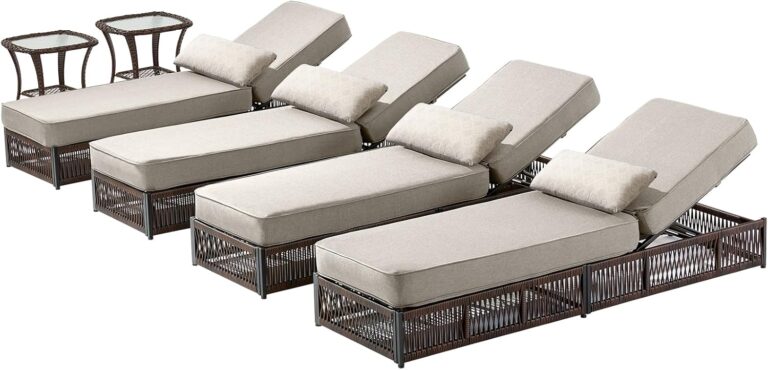 Image 1 of best patio chaise lounges for sunbathing