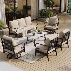 Image 1 of best patio conversation set for backyard