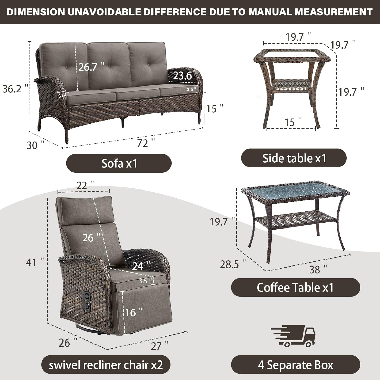 best patio conversation set recliner,should I buy patio conversation set,belord patio set vs alternatives,patio recliner set pros cons,best outdoor furniture for car,outdoor swivel recliner worth buying unboxing and complete package contents