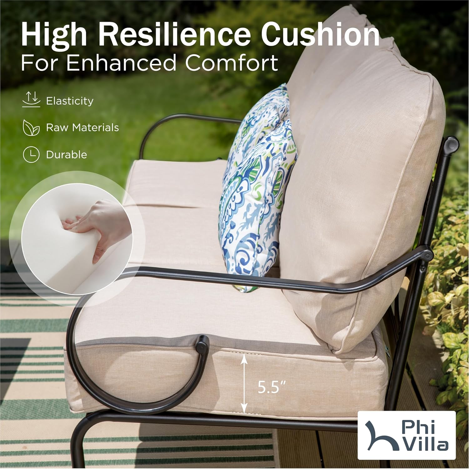 Step-by-step guide for best patio conversation sets for backyard,should I buy a patio conversation set,patio conversation sets vs outdoor furniture,metal patio furniture pros cons,best outdoor furniture for backyard worth buying,PHI VILLA patio set honest - complete tutorial