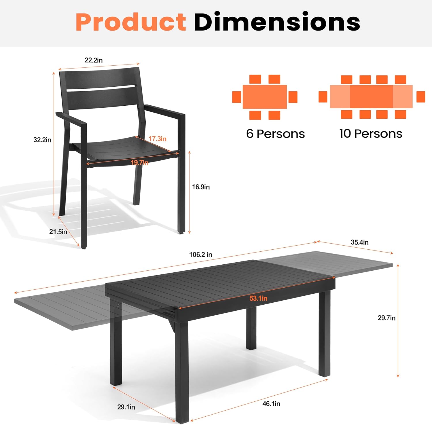 best patio dining set for 10,Pellebant outdoor dining set pros cons,best aluminum patio dining set for cars,should I buy Pellebant dining set,Pellebant vs expandable patio set,Pellebant dining set worth buying unboxing and complete package contents