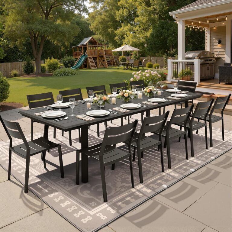 Image 1 of best patio dining set for 12