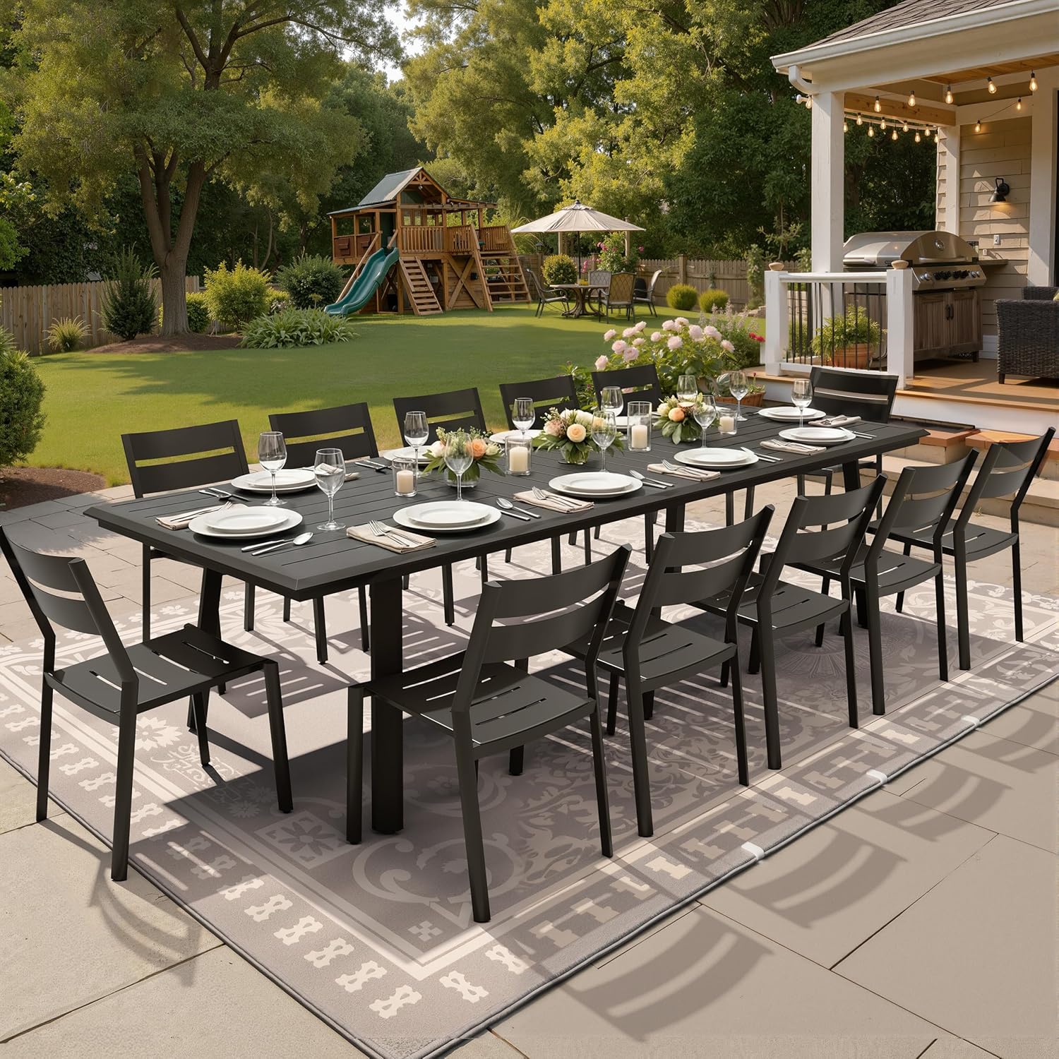 Image 1 of best patio dining set for 12