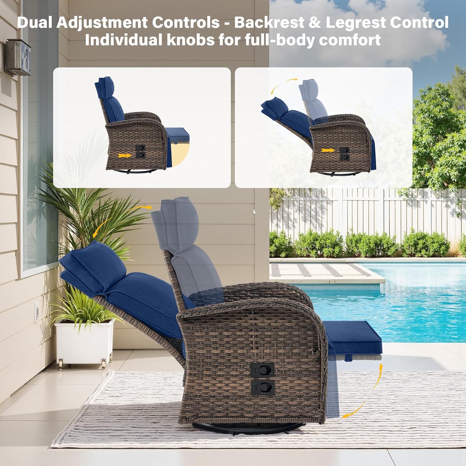 best patio furniture set,buy outdoor recliner set,Belord patio set pros cons,swivel recliner chairs for patio,outdoor conversation set worth it,best rattan furniture for deck performance testing and real-world results
