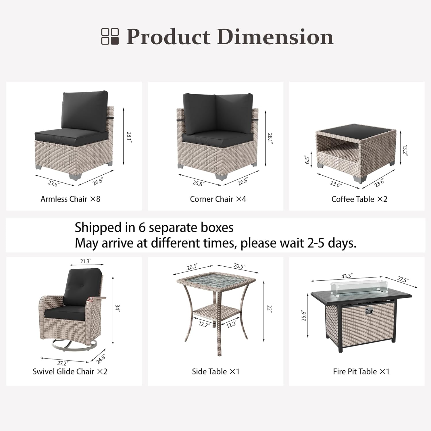 best patio furniture set with fire pit,should I buy a patio set with fire pit,patio conversation set pros cons,best outdoor sectional with fire table,swivel rocker patio chairs worth buying,Aukreolis outdoor furniture honest unboxing and complete package contents