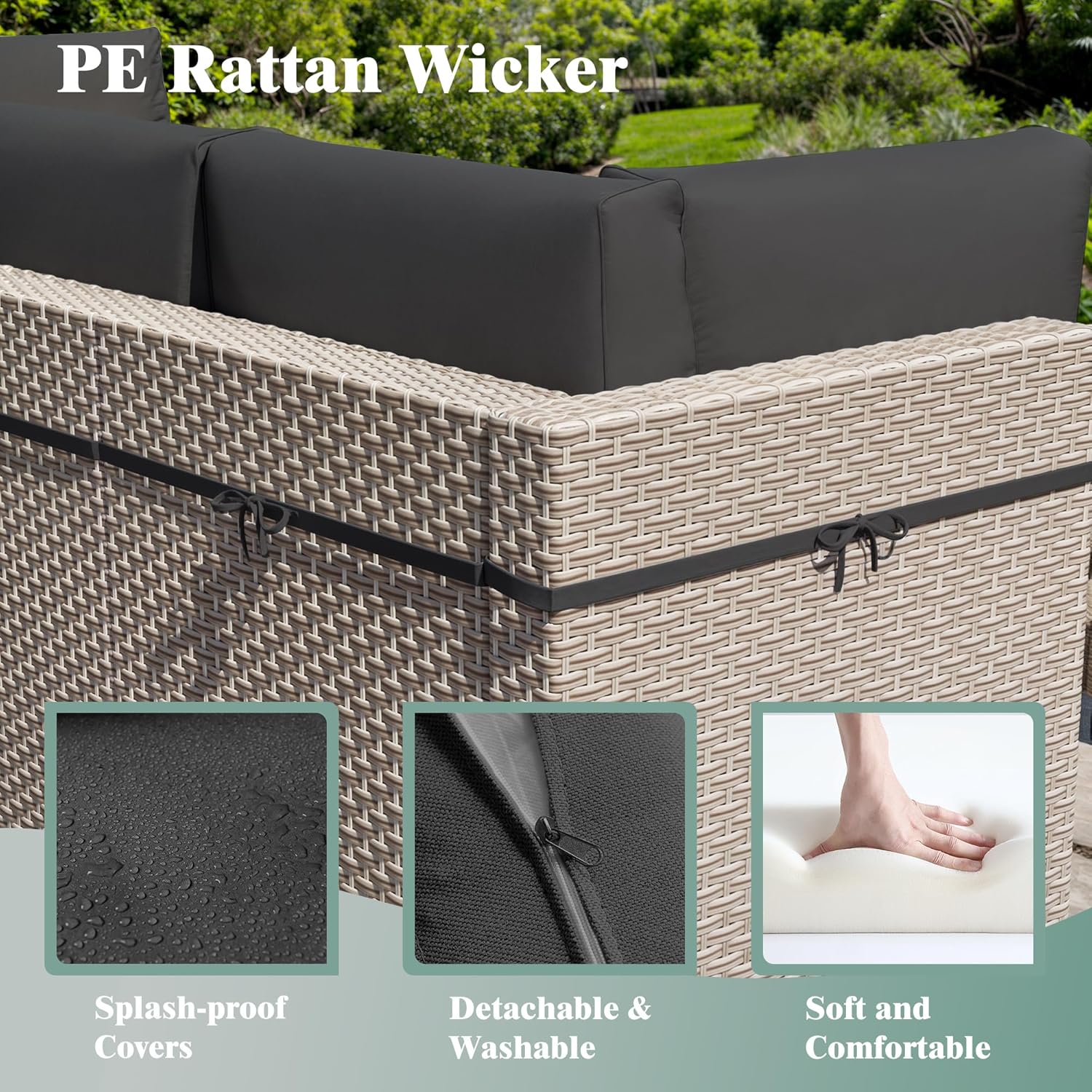 best patio furniture set with fire pit,should I buy a patio set with fire pit,patio conversation set pros cons,best outdoor sectional with fire table,swivel rocker patio chairs worth buying,Aukreolis outdoor furniture honest performance testing and real-world results