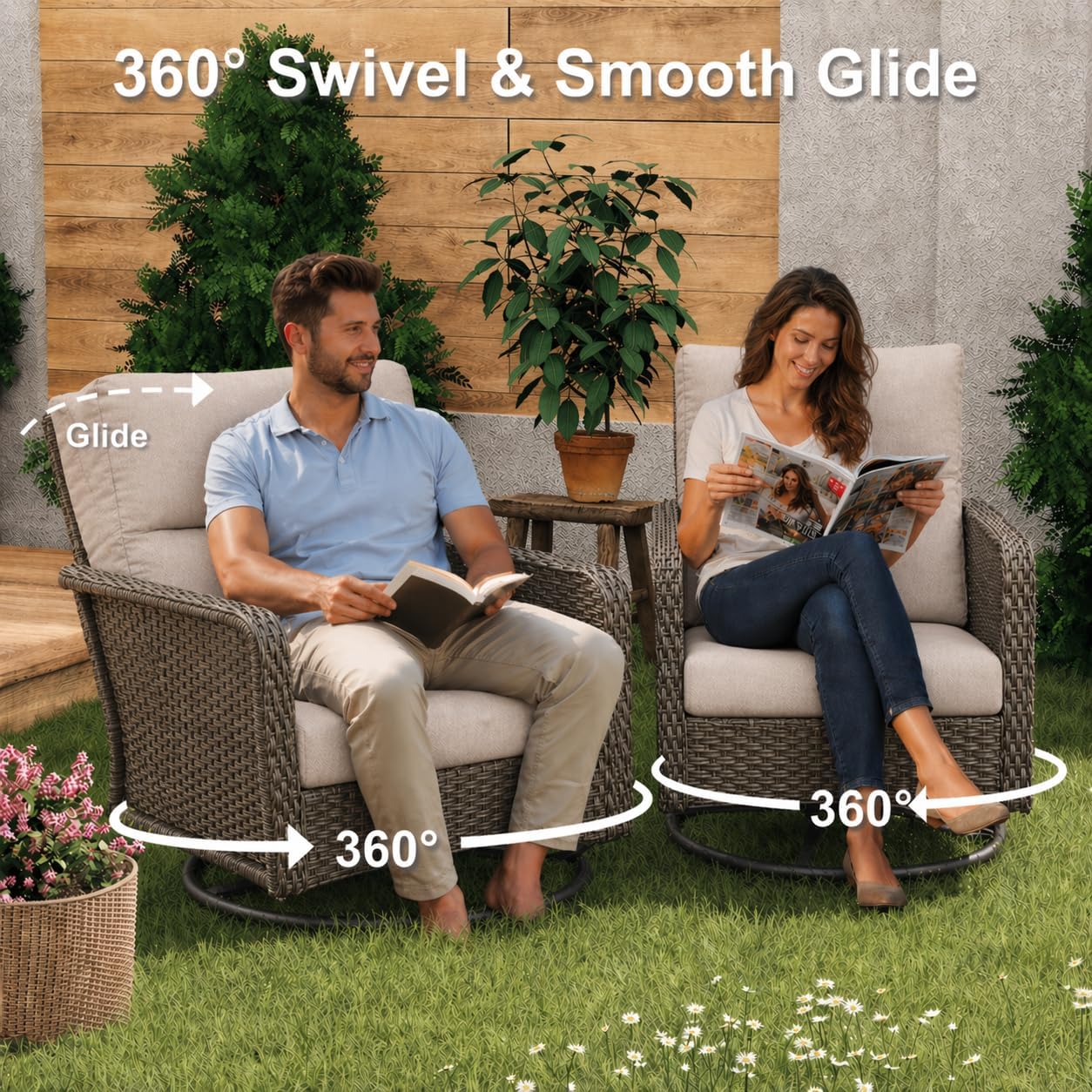 best patio furniture set with fire pit,should I buy Yechen patio set,Yechen vs other fire pit sets,outdoor wicker swivel chairs pros cons,patio conversation set worth buying,best fire pit table for backyard comfort performance testing and real-world results