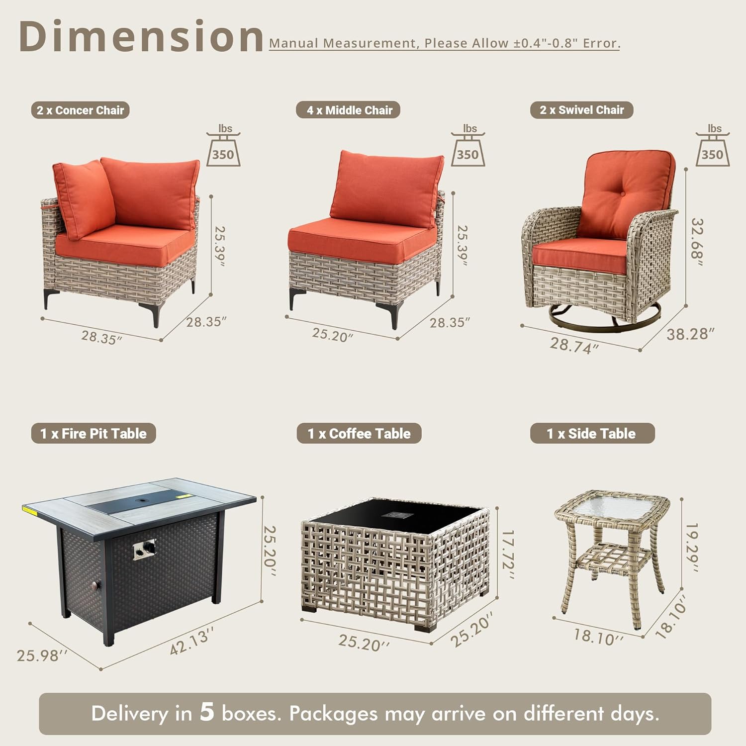 best patio sectional with firepit,should I buy a patio sectional with firepit,patio sectional with firepit pros cons,outdoor wicker sectional with firepit worth buying,best outdoor conversation set with firepit,modern patio set with firepit and swivel chairs unboxing and complete package contents