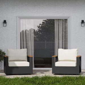 Image 1 of best patio swivel chairs