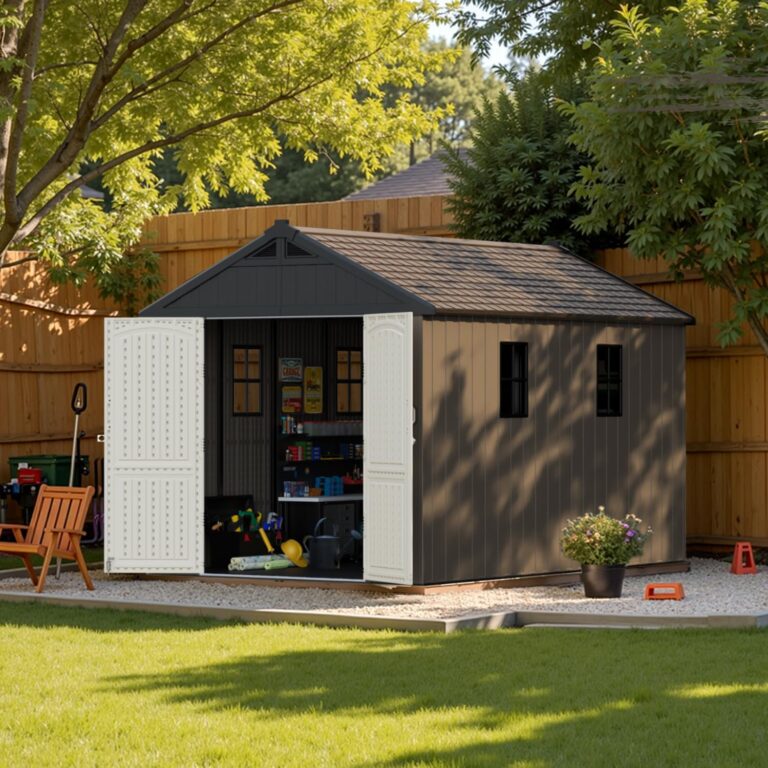 Image 1 of best plastic outdoor storage shed