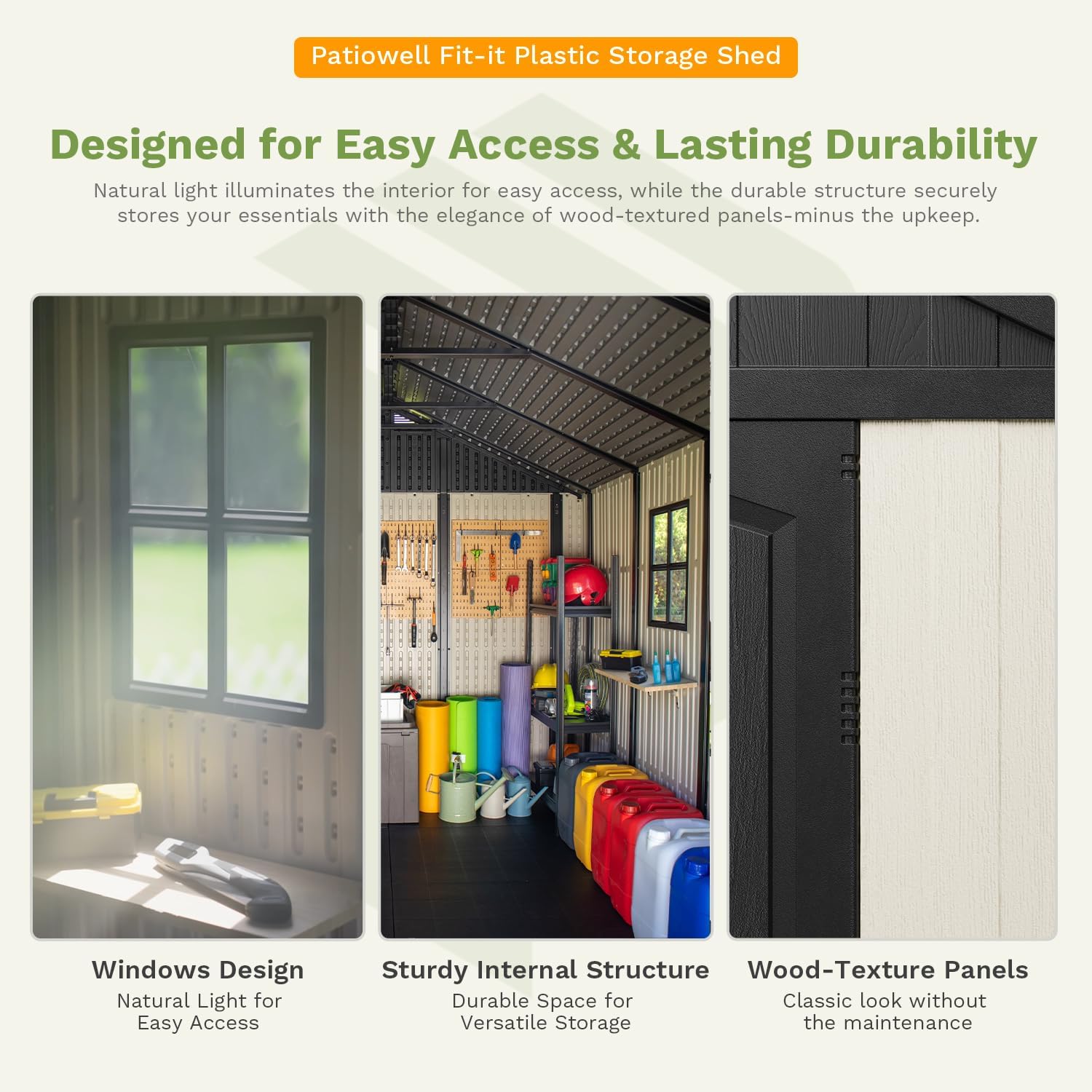 best plastic shed for backyard,should I buy a resin shed,plastic shed vs wood shed,Patiowell shed pros cons,best outdoor storage shed for tools,8x10 shed worth buying performance testing and real-world results
