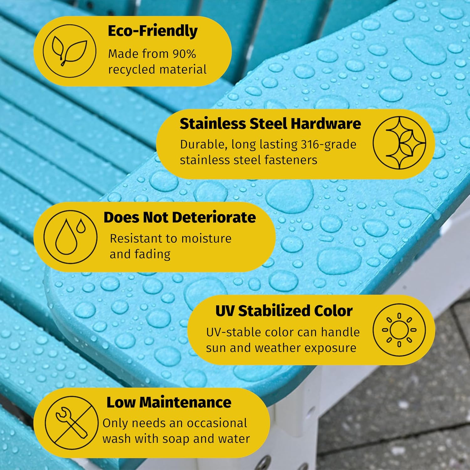 best poly tete-a-tete patio set,should i buy a tete-a-tete set,poly tete-a-tete vs wood,tete-a-tete patio set pros cons,best conversation set for small patio,poly adirondack set worth buying performance testing and real-world results