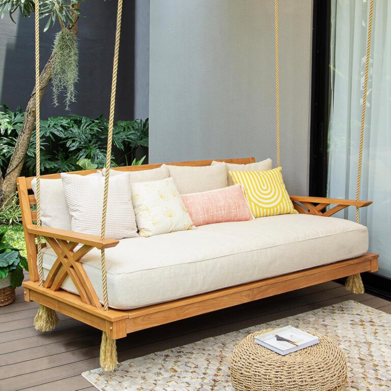 Image 1 of best porch swing bed 6 ft