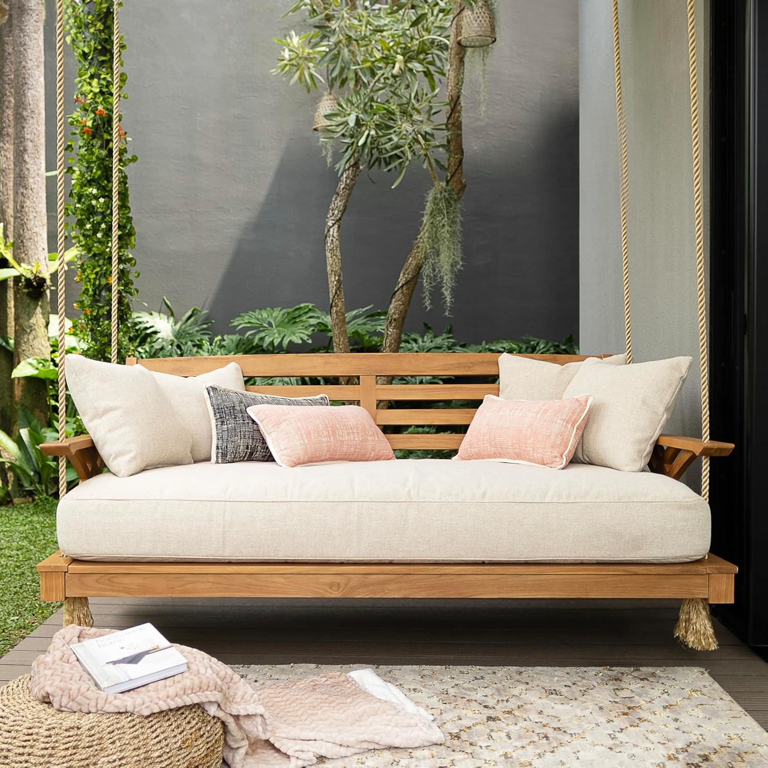 best porch swing bed 6 ft,should I buy a porch swing bed,Cambridge Casual Sierra teak swing bed pros cons,teak wood porch swing bed vs alternatives,porch swing bed worth buying for outdoor,best outdoor daybed swing for garden performance testing and real-world results