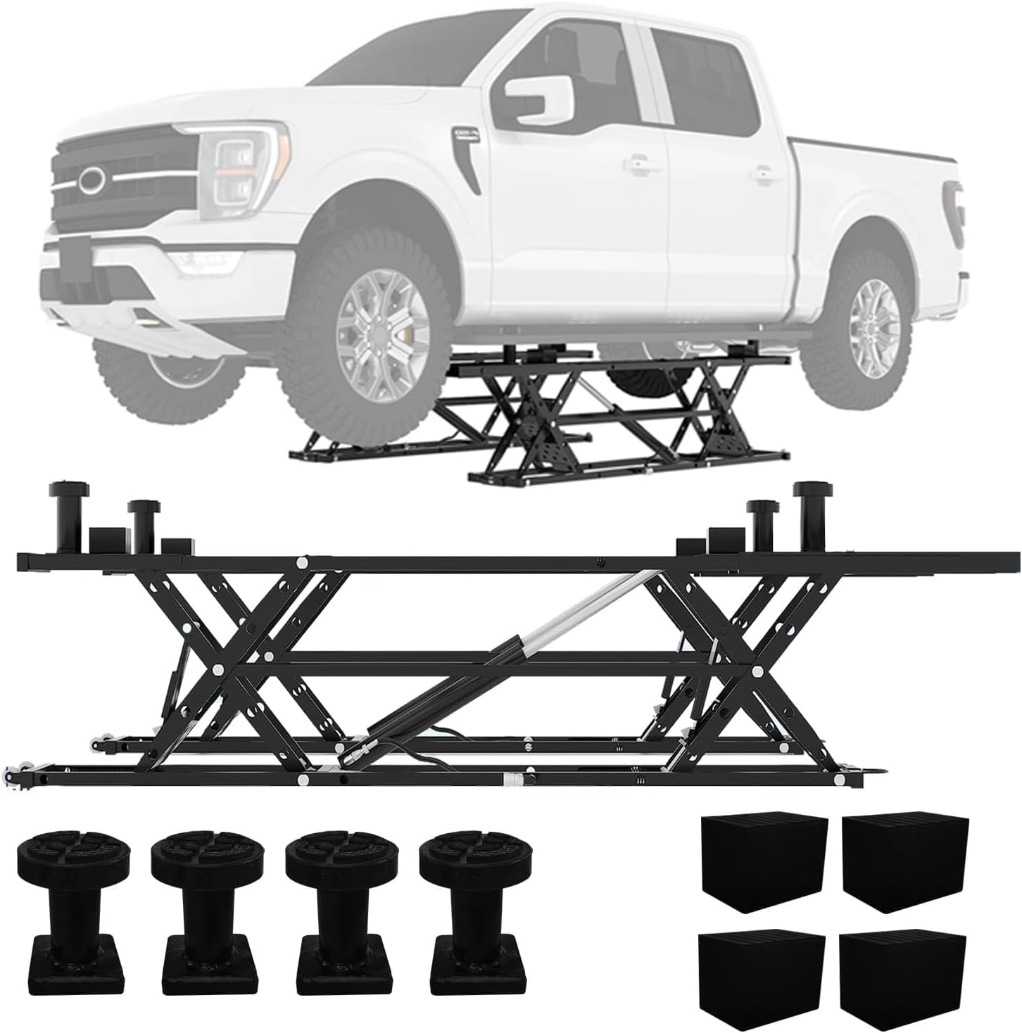 Image 1 of best portable car lift 5000 lbs