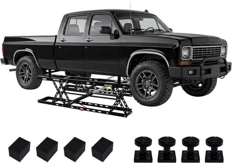 Image 1 of best portable car lift for home garage