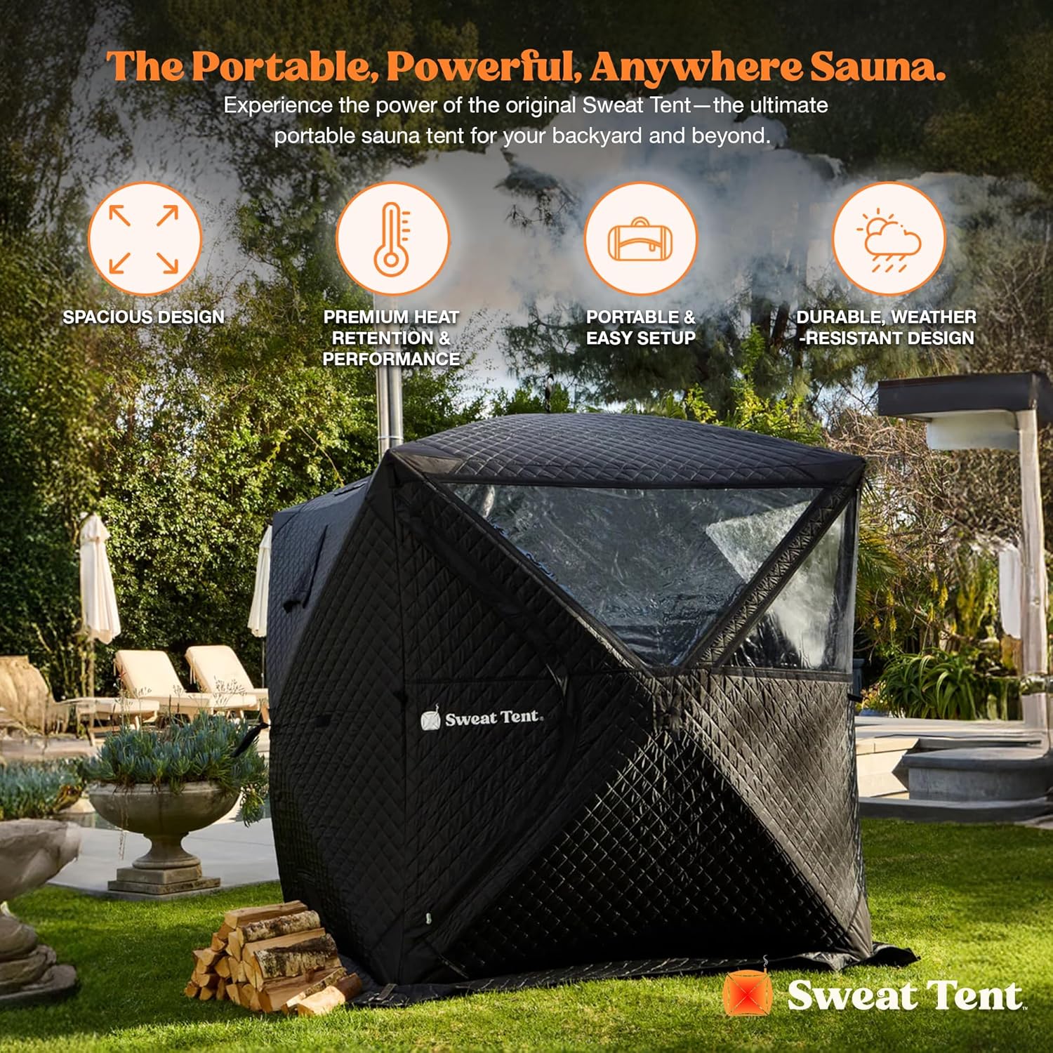 best portable outdoor sauna,portable sauna for camping,outdoor sauna kit worth buying,SweatTent sauna vs alternatives,sauna for backyard use,portable sauna pros and cons unboxing and complete package contents