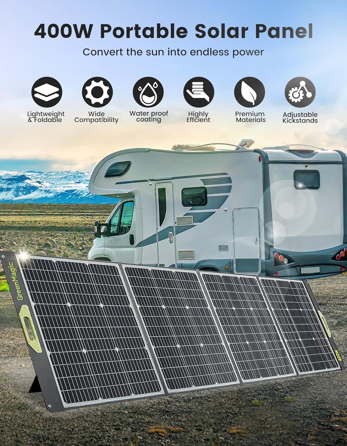 Best Portable Solar Panel for RV: Our Complete Hands-On Analysis 2 best portable solar panel for RV,should I buy Greenmagic solar panels,portable solar panel pros cons,800W solar panel worth buying,best solar panels for camping,Greenmagic 800W honest assessment unboxing and complete package contents