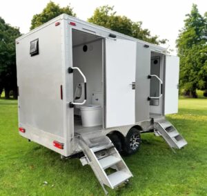 Image 1 of best portable toilet trailer