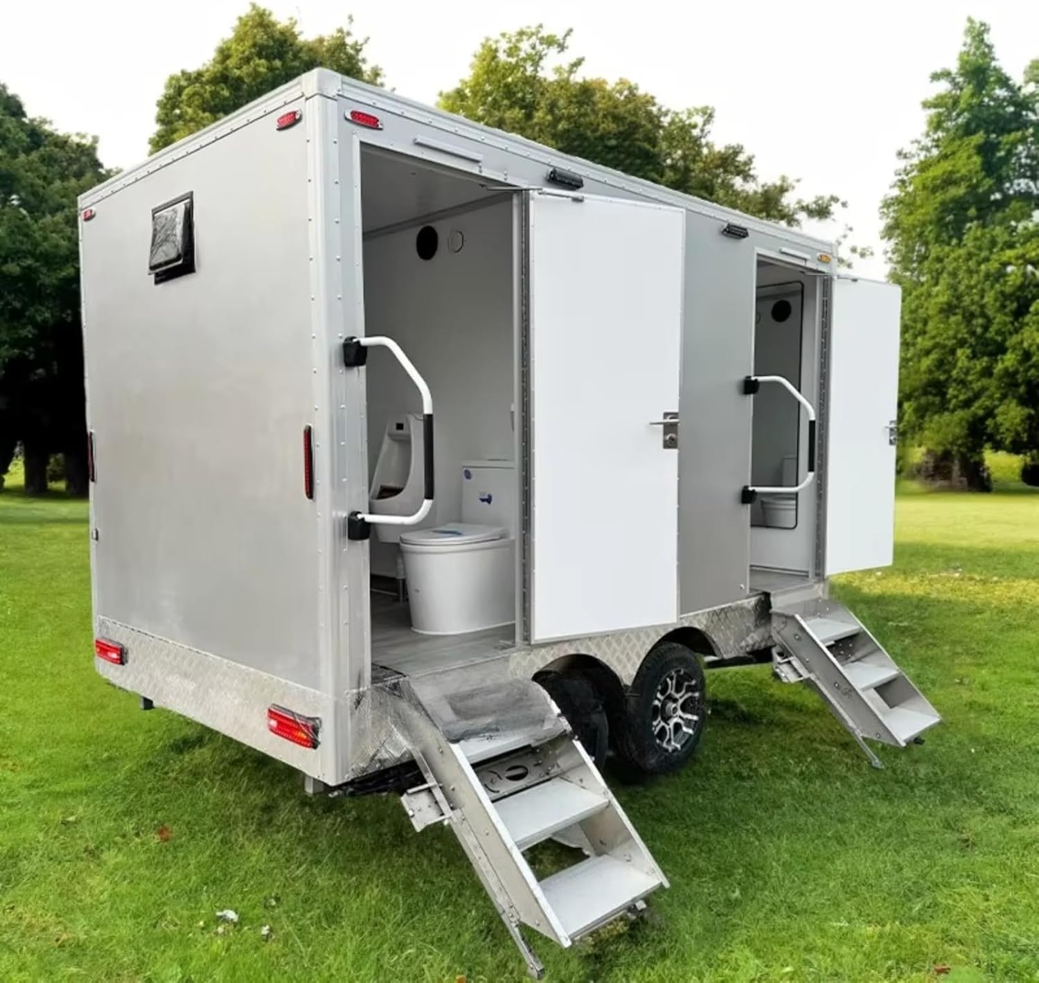 Image 1 of best portable toilet trailer