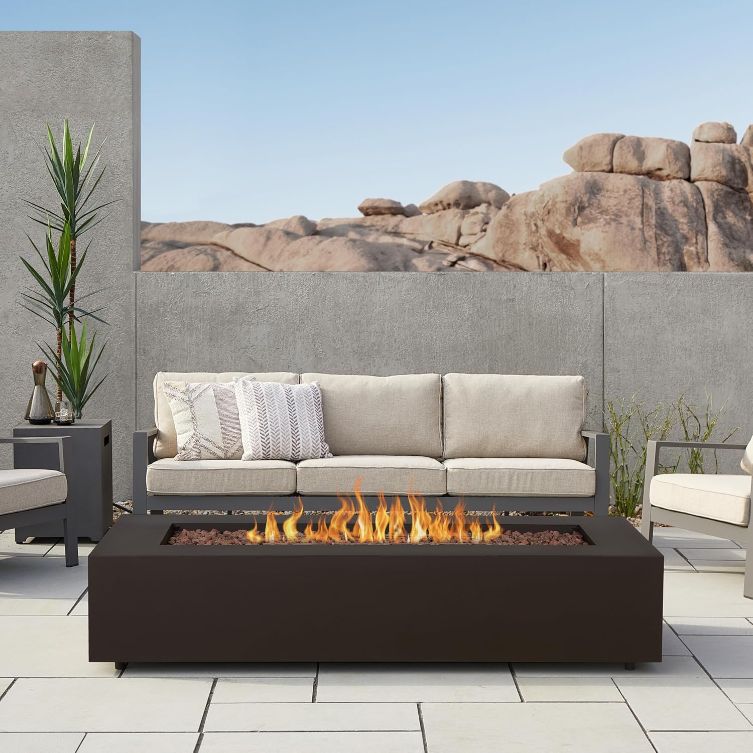Image 1 of best propane fire pit table