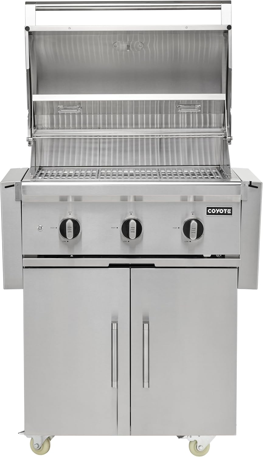Step-by-step guide for best propane grill for outdoor cooking,should I buy Coyote gas grill,Coyote C3C30LP-FS pros cons,best freestanding gas grill,Coyote grill vs Weber,propane grill worth buying - complete tutorial