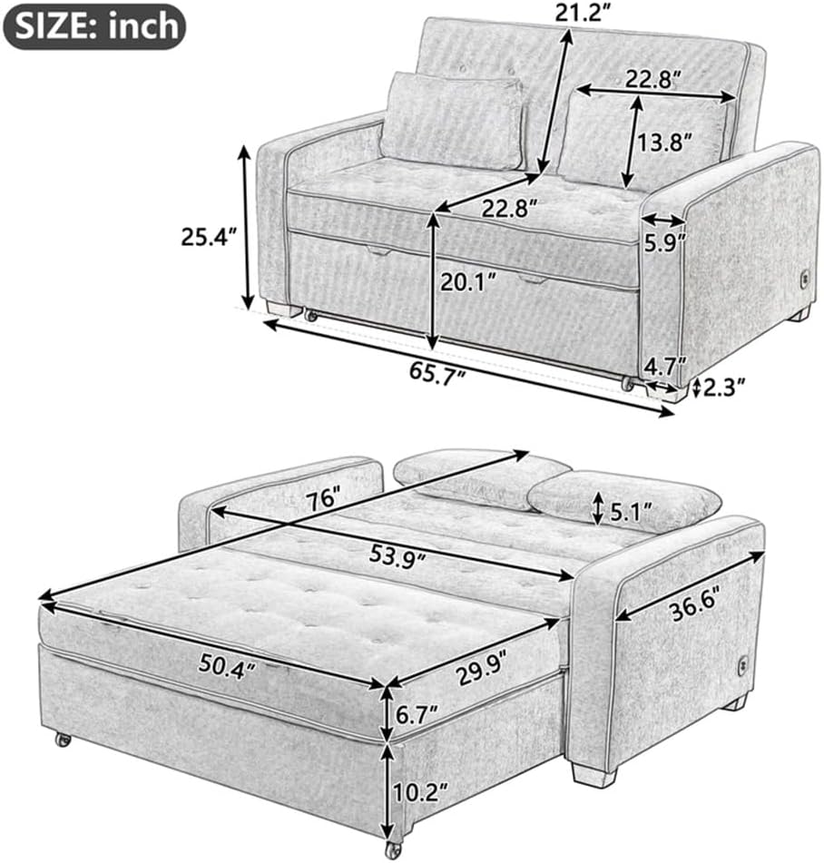 best pull out sofa bed,should I buy a pull out sofa bed,pull out sofa bed pros cons,pull out sofa bed worth buying,best sofa bed for guest room,adjustable sofa bed with charging port unboxing and complete package contents