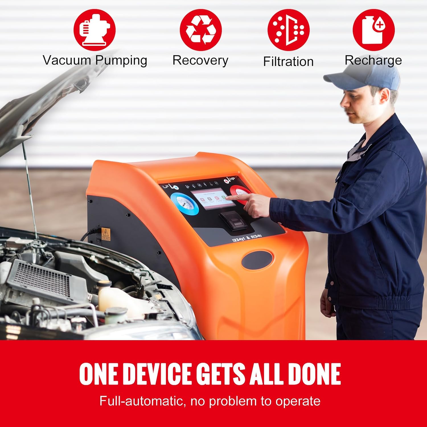 Step-by-step guide for best refrigerant recovery machine for cars,should I buy a refrigerant recovery machine,Happybuy refrigerant machine pros cons,refrigerant recovery machine worth buying,best AC recovery machine for automotive,refrigerant machine for car AC - complete tutorial