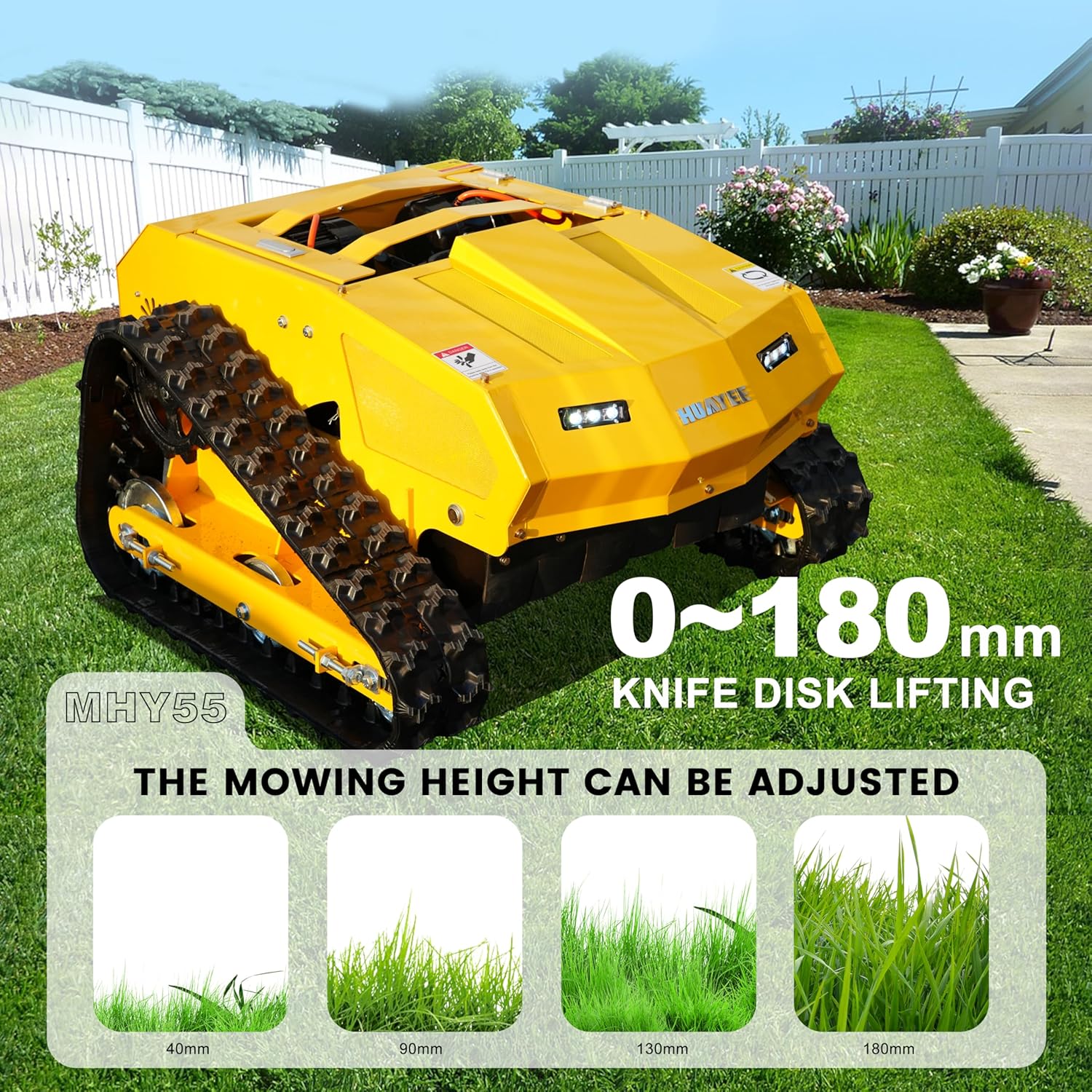 best remote control lawn mower,remote control lawn mower worth buying,HUAYEE MHY55 pros cons,best robotic lawn mower for slopes,should I buy a remote control mower,remote control mower vs riding mower performance testing and real-world results