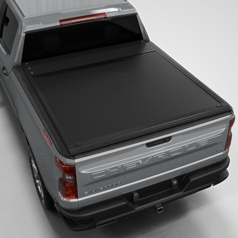 Image 1 of best retractable tonneau cover for Silverado