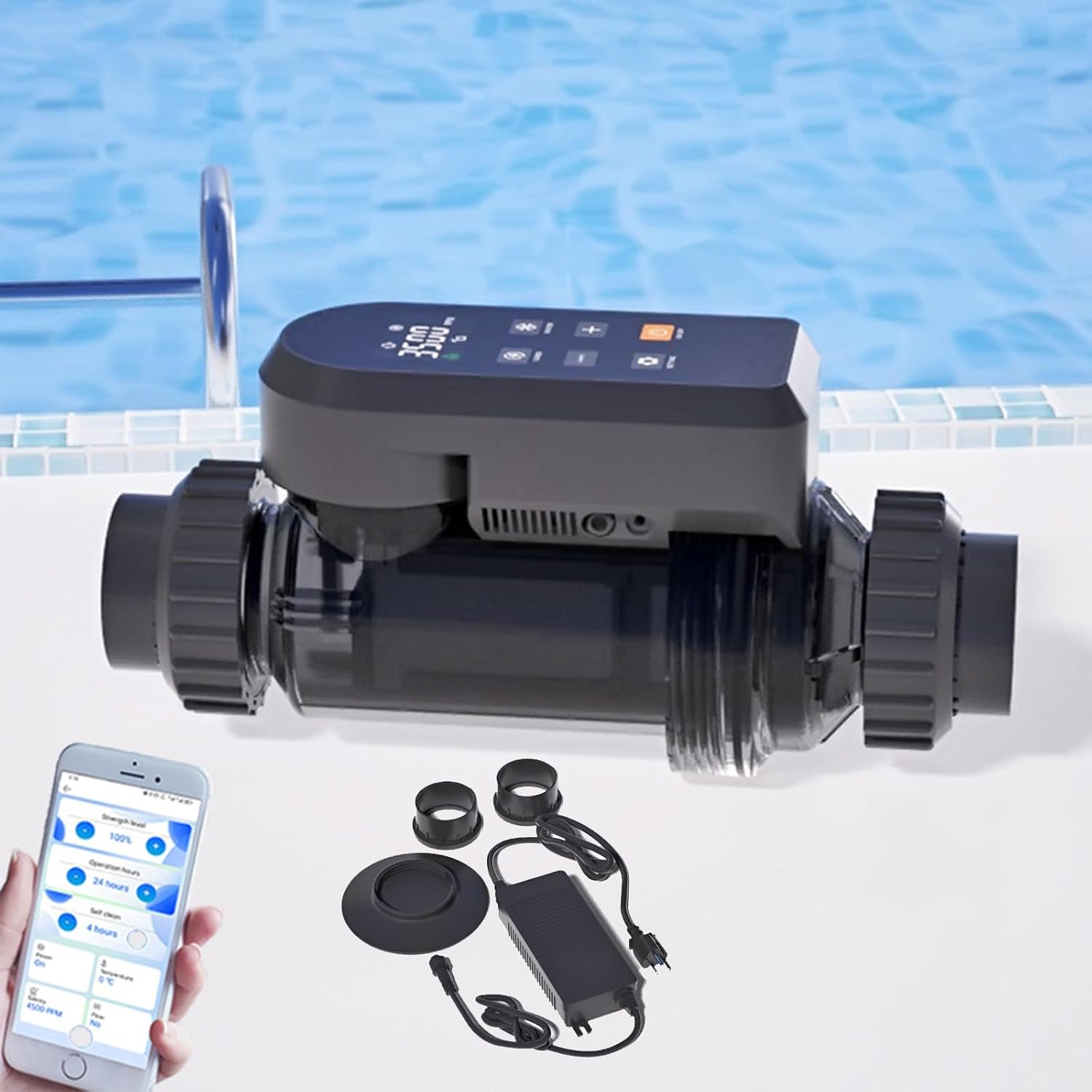 Image 1 of best salt chlorine generator for pools