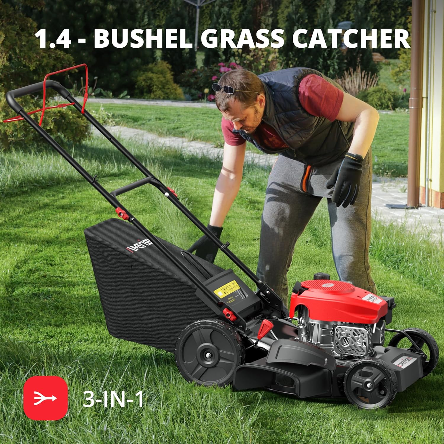 Best Self-Propelled Gas Lawn Mower: Our Hands-On Experience & Verdict 2 best self-propelled gas lawn mower,self-propelled gas mower worth buying,Amerisun 21-inch mower pros cons,best gas mower for large yard,self-propelled vs push mower,should I buy a self-propelled mower unboxing and complete package contents