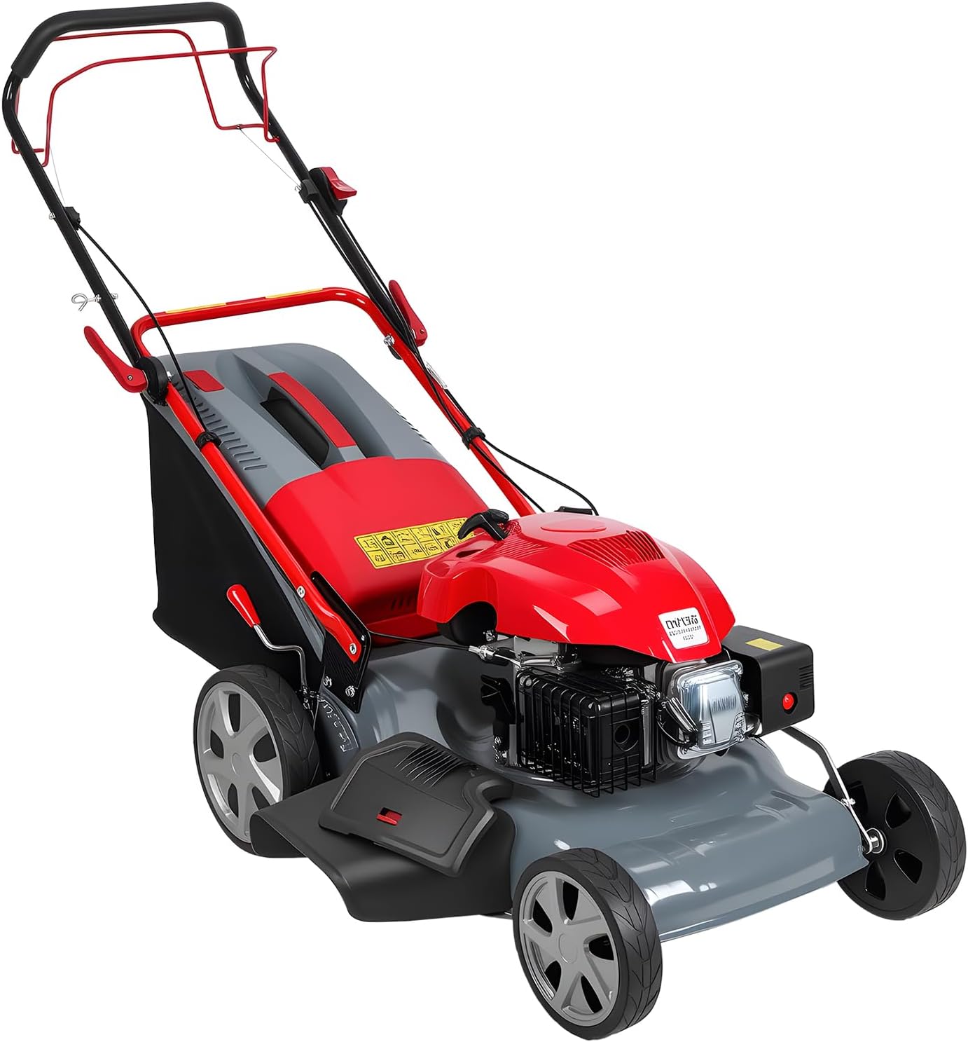 Image 1 of best self propelled lawn mower for hills