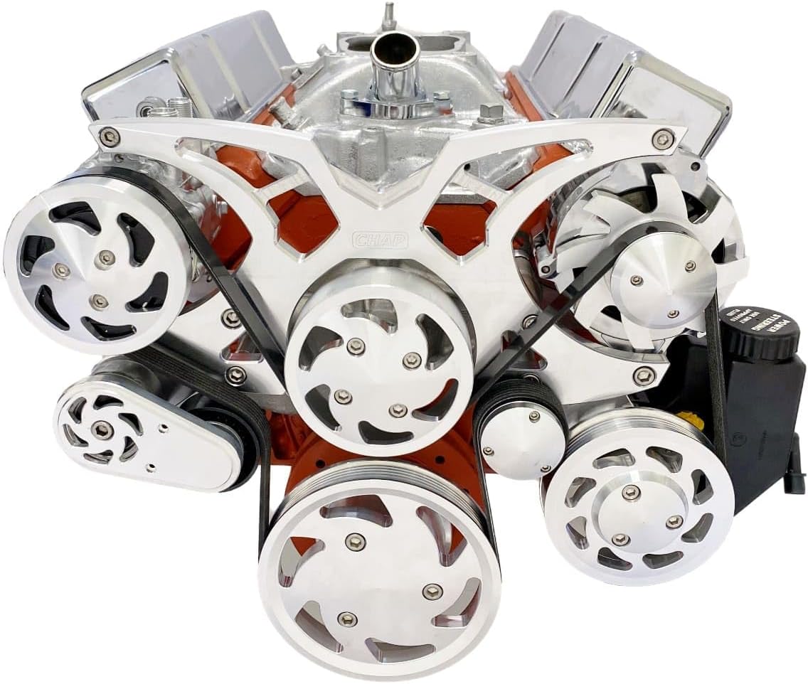 Image 1 of best serpentine pulley conversion kit