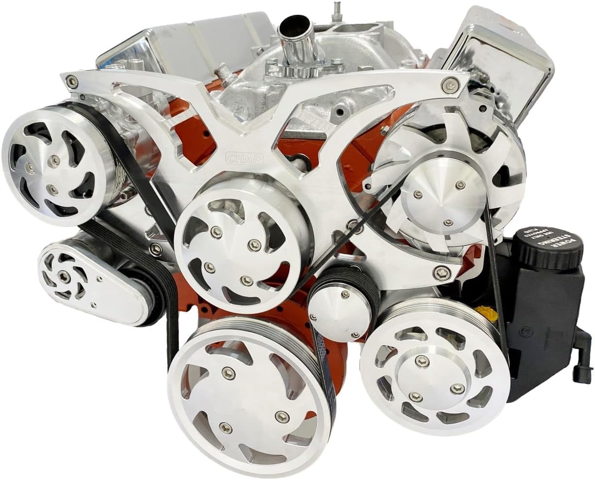 best serpentine pulley conversion kit,serpentine pulley kit worth buying,serpentine conversion kit pros cons,serpentine pulley kit for big block chevy,should I buy a serpentine pulley kit,serpentine conversion kit vs v-belt unboxing and complete package contents