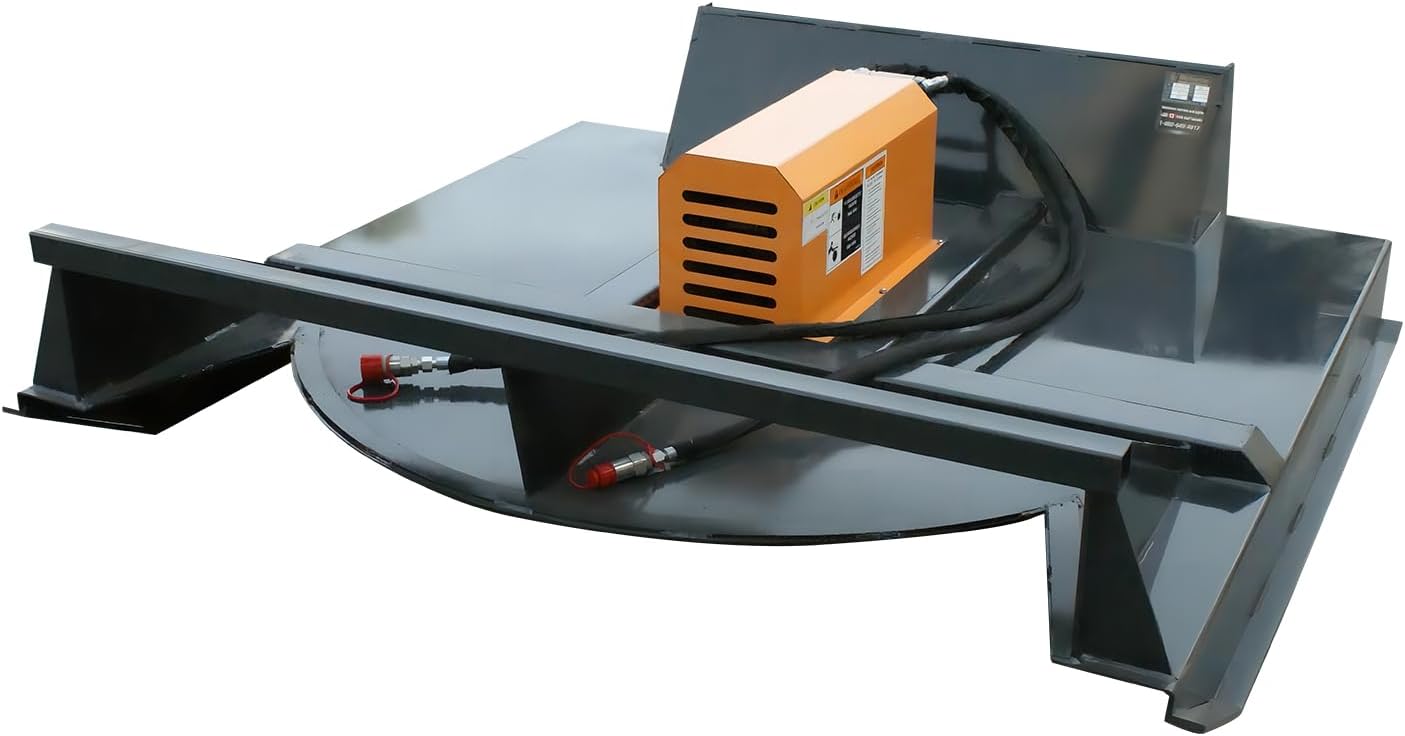 Image 1 of best skid steer brush cutter attachment