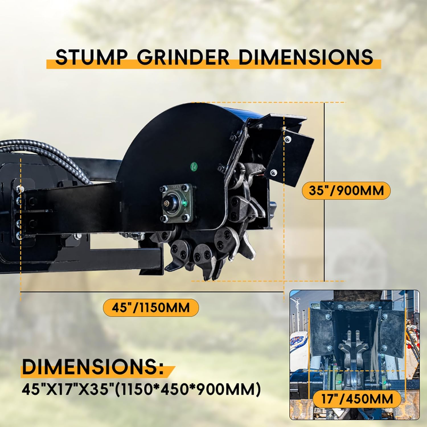 best skid steer stump grinder,skid steer stump grinder for sale,MIVA stump grinder attachment review,best stump grinder for skid steer pros cons,heavy duty stump grinder for land clearing,skid steer tree stump grinder worth buying unboxing and complete package contents